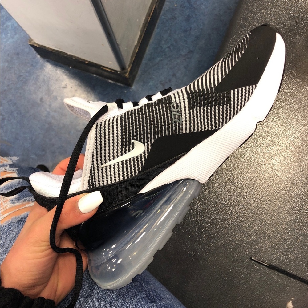 Nike Air Max 270s White and Black